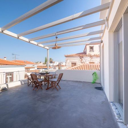 The Roof - Flat Sea View In Aegina Town Apartment Exterior photo